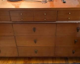 Mid-century modern low boy dresser.