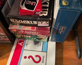 More board games.