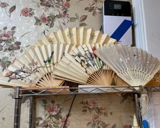 Assorted fans.