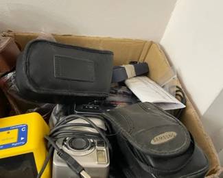 Cameras and accessories.