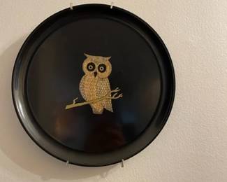 Owl plate.