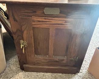 White Clad End Table