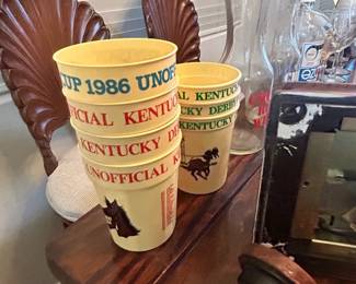 Kentucky Derby Plastic Cup Set 