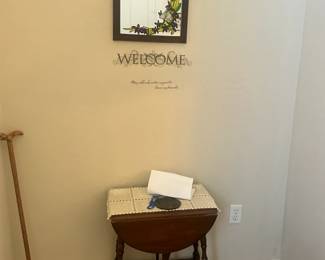 Small Drop Top Side Table