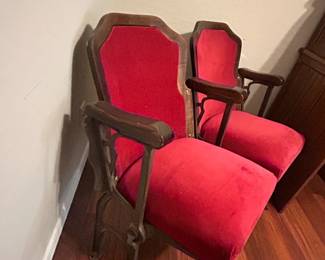 Antique Theater Seats