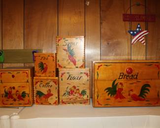 vintage canister set