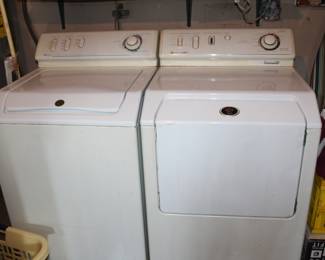 Maytag washer and gas dryer