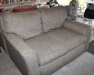 loveseat and matching sofa