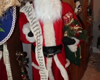 5' Santa (my name is not on his list!)