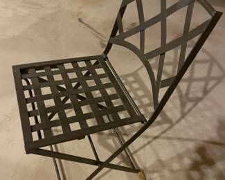 Never Used Large Set of Metal Folding Chairs - approximately 48