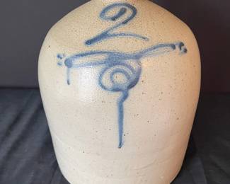 Cream Glazed Pottery Jug