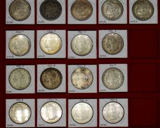 Choice of Morgan Silver Dollars
