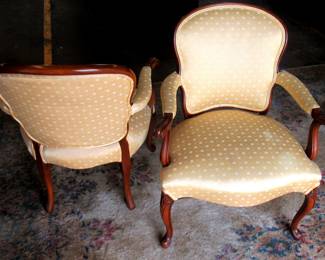 Victorian Style Parlor Chairs