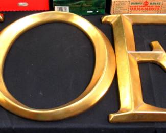 Large Wooden Noel Letters