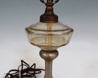 Electrified Oil Lamp