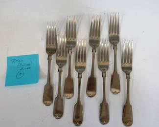 Potosi (Bolivia) Silver Flatware