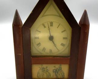 Steeple Gothic Mantle Clock, The Burroughs Company