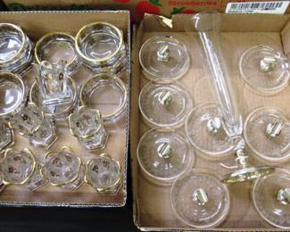 Vintage Glass and Sterling 