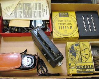Vintage Movie and Sound Equipment