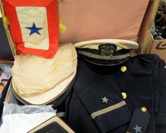 WWII Rear Admiral Uniform and Star Flag
