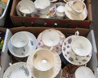 Tea Cups and Saucers