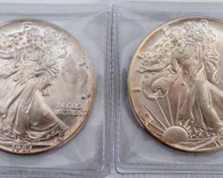 $1 Silver Eagle Coins, 90% Silver