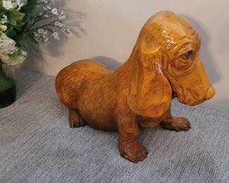 Heavy Dachsund statue