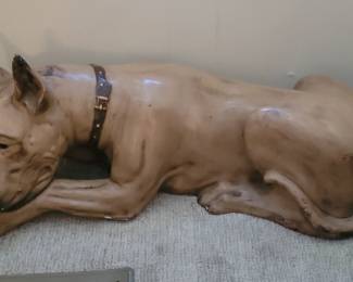 LARGE Great Dane fireside dog figurie