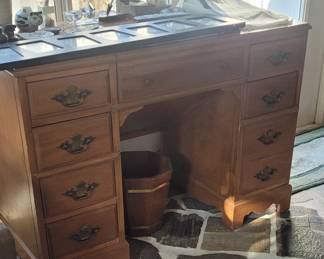 Maple desk