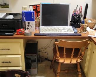 Office supplies, computer, etc.