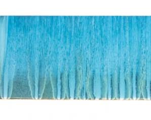 Jon McCafferty (American) Oil, Alkyd, Enamel Paints on Wood Panel, 1997, Analogue 2 (Always Thank the Horizon), H 12" W 80"