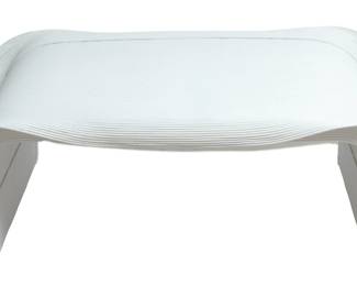 Betty Cobonpue (Filipino) Split Reed 'Scultura' Coffee Table, Ca. 1980, H 16" W 31" L 39"