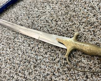 We have a sword. You just need to come and see it 