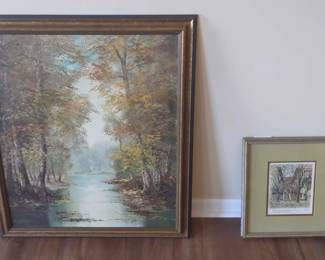2 Original German Art Pieces