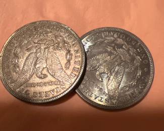 Silver dollars
