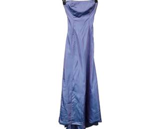 Alfred Angelo Periwinkle Gown Size 3 4  New