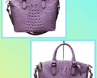 Brahmin 100 Authentic Lavender Handbag