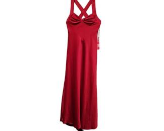 Calvin Klein Red Evening Dress Size 10  NEW