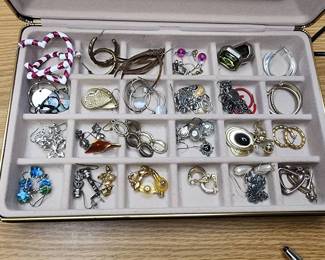 Large Lot Of Earrings