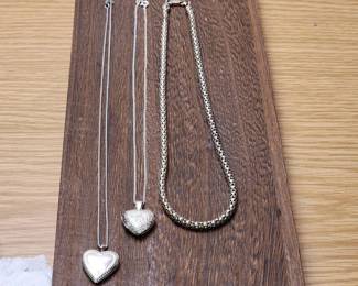 Sterling Silver Necklaces