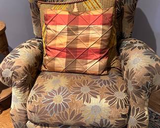 Floral Recliner