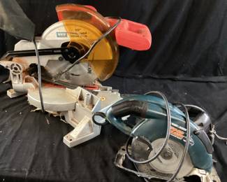 (2) BENCH 10'' MITER, CIRC SAW