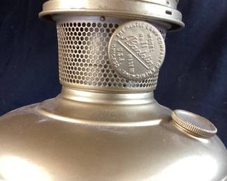 VTG. BRASS ALADDIN TABLE LAMP