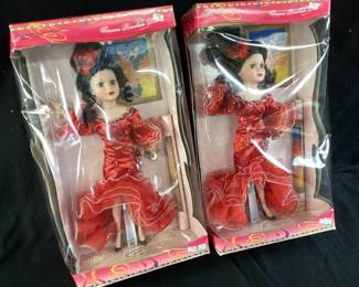 BRASS KEY PORCELAIN DOLLS,