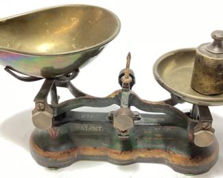 ANTIQUE H. WEBB BIRMINGHAM SCALES