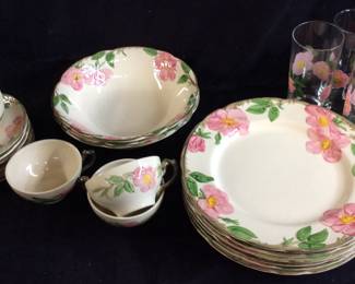 23 PCS FRANCISCAN EARTHENWARE