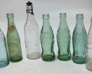 VINTAGE SODA BOTTLES