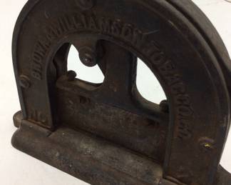 ANTIQUE BROWN WILLIAMSON TOBACCO