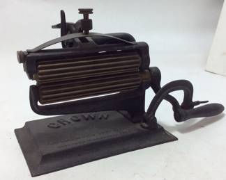 CROWN PATENT ANTIQUE CRIMPING