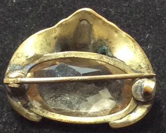 ART NOUVEAU POSEIDON BROOCH